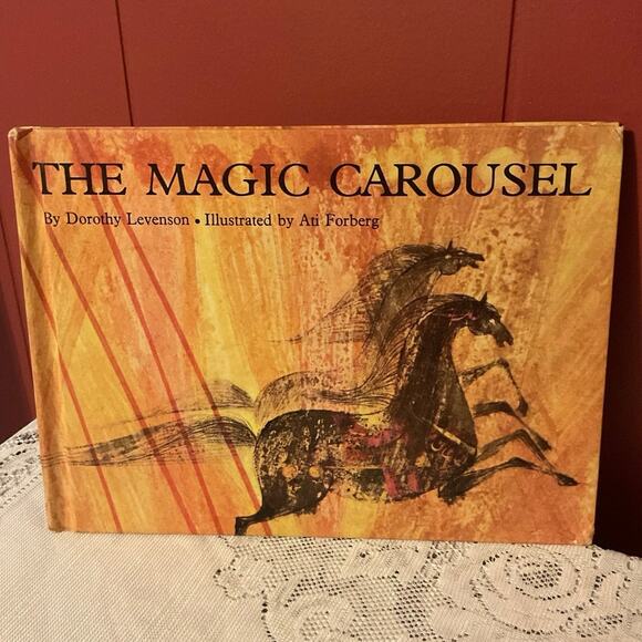 1967 The Magic Carousel By Dorothy Levenson - Picture 1 of 8